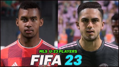 Fifa All Mls U Players With Real Faces Youtube