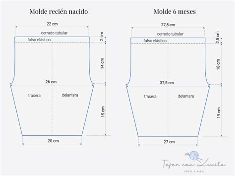 Cómo tejer un pantalón de bebé todos los secretos Tejer con Lucila