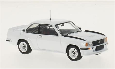 Miniature Opel Ascona Ixo B Blanche Rhd Plain Body