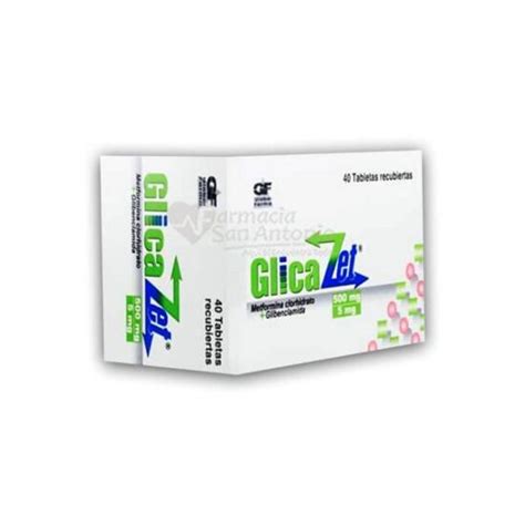 Glicazet Glibenclamida Metformina Mg Mg X Tabletas Global F