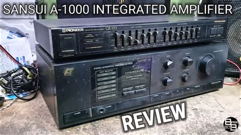 Sansui A Integrated Amplifier Review And Whats Inside Youtube