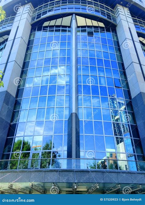 European Quarter in Brussels, Belgium Stock Image - Image of floor