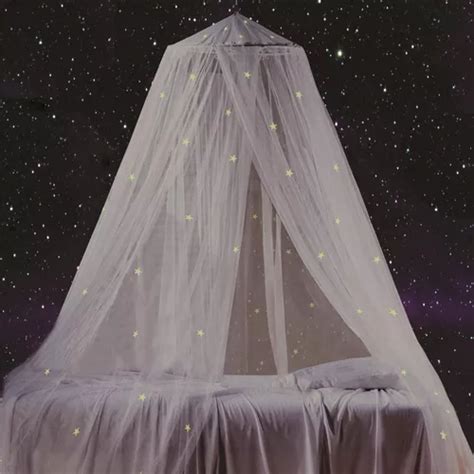 Dosel De Cama Con Estrellas Fluorescentes Que Brillan Cuotas Sin Inter S