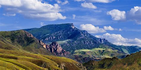 Idaho Mountain With Clouds Fine Art Photo Print | Photos by Joseph C. Filer