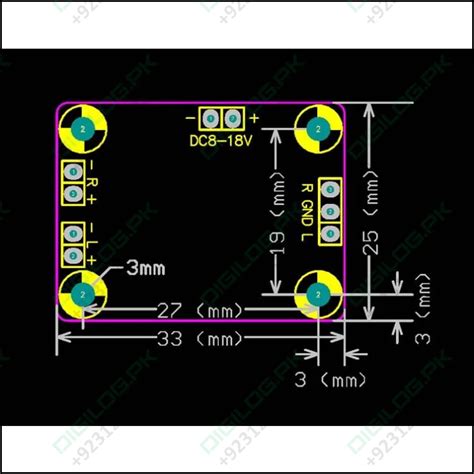 Tpa X W Digital Audio Stereo Amplifier Module Digilog Pk