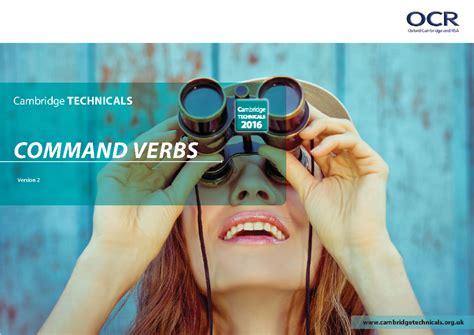 command verbs assess evaluate  version  command verbs