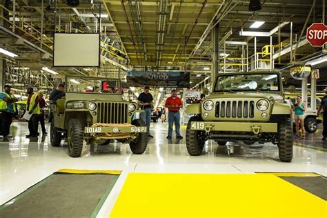 In Honor Of The Jeep Brands 75th Anniversary The Toledo Assembly Plant