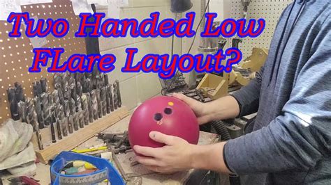 Two Handed Bowling Low Flare Layout Youtube