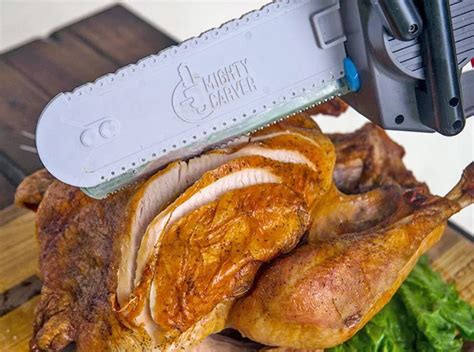 People Will Be Stunned When You Pull Out The Chainsaw Turkey Carving Knife For Thanksgiving