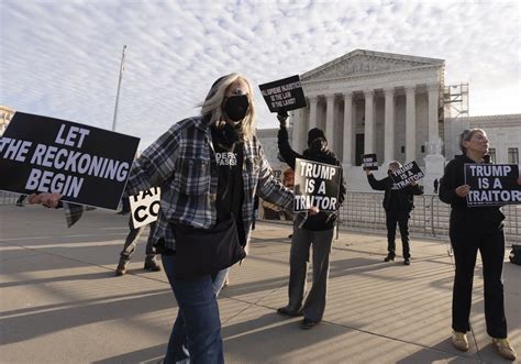 Supreme Court Sounds Broadly Skeptical Of Efforts To Kick Trump Off