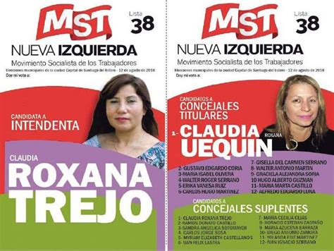 Estas Son Las Boletas De Las Fuerzas Que Competir N Por La Intendencia