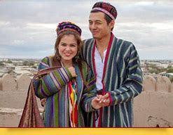 Узбекский чапан