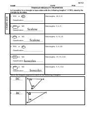 Kami Export 5 3 Triangle Inequalities 1 Pdf A 5 2 5 POINTS