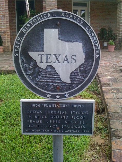 1854 Plantation House Jefferson Texas Historical Marker Flickr