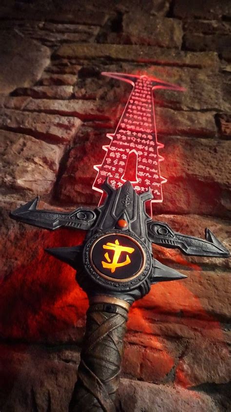 DOOM Eternal Crucible Slayer Sword | Etsy