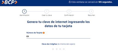 Gu A C Mo Crear La Clave Bcp De Internet