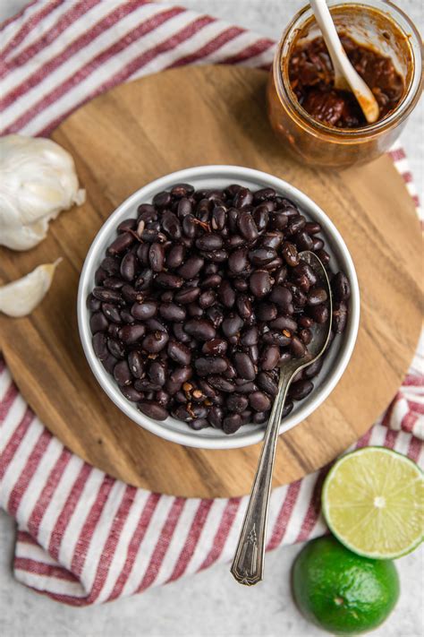 Instant Pot Chipotle Black Beans 5 Ingredients From My Bowl Recipe Canned Beans Recipe