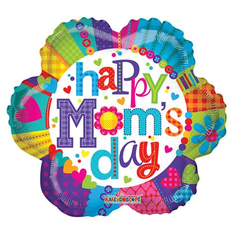 18 Happy Mothers Day Flower Foil Mylar Balloons 6 Balloons