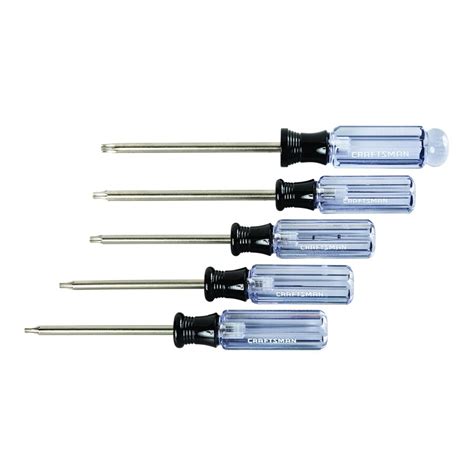 Craftsman 5 Piece Screwdriver Set At