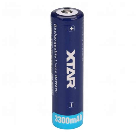 Köp Batteri Li Ion 18650 3 7V 3300mAh med skyddskrets Xtar till rätt