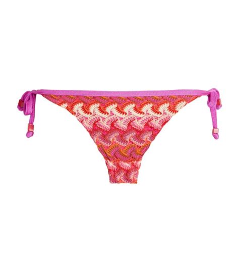 Womens Patbo Pink X Harrods Crochet Beach Bikini Bottoms Harrods Uk