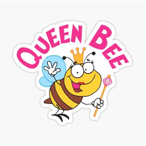 Queen Bee Sticker For Sale By KimberlyMarie Redbubble