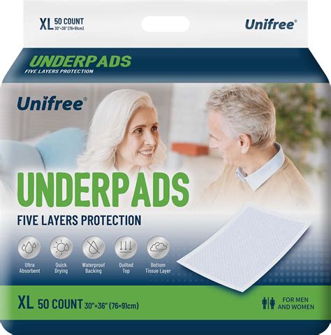 Amazon Prevail Super Absorbent Disposable Underpads X