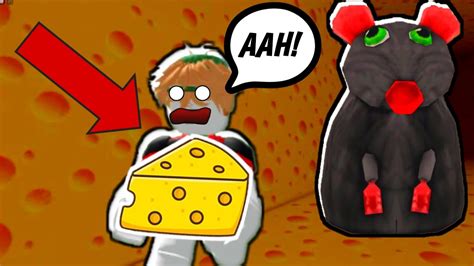 CHEESE SCAPE roblox Um rato esta atrás de mim YouTube