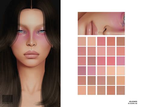 The Sims Resource Unisex Blush N38