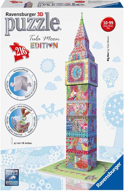 Ravensburger Puzzle D Building Pi Ces Big Ben Tula