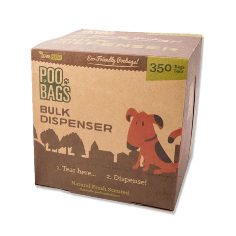 Poo Bags - Bulk Pack Roll (350 bags) - Great for multi-dog families ...