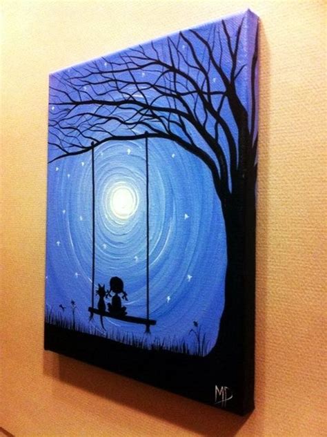 30 Best Canvas Painting Ideas For Beginners Art Painting Canvas