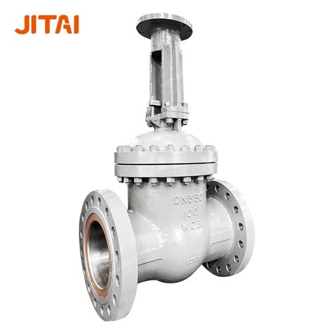 Wcb GOST Standard Hard Seal Flange Type C MOV Cast Steel Gate Valve