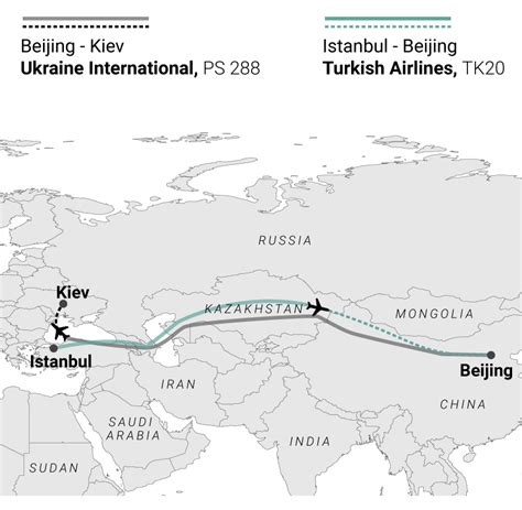 Why the world’s flight paths are such a messs