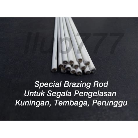 Jual Kawat Las Kuningan Brass Brazing Rod Dia 32mm Per Batang