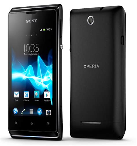 Sony Xperia E And Xperia E Dual With 3 5 Inch Display 1GHz Processor