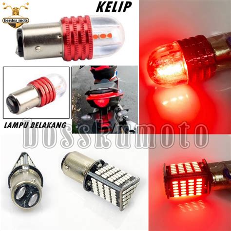 Strobe Flashing Led Light Brake Flash Lights Signal Turn Tail