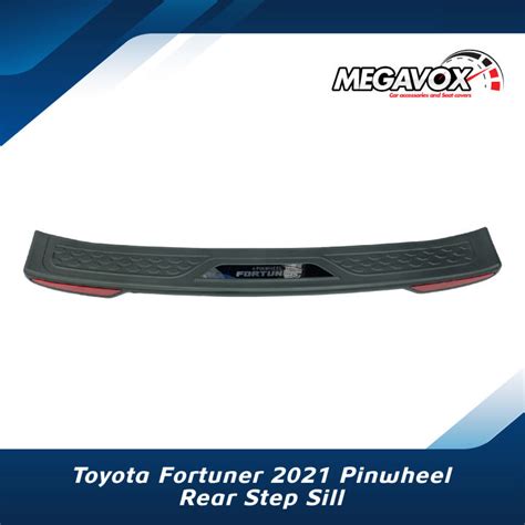 Toyota Fortuner Pinwheel Rear Step Sill Lazada Ph