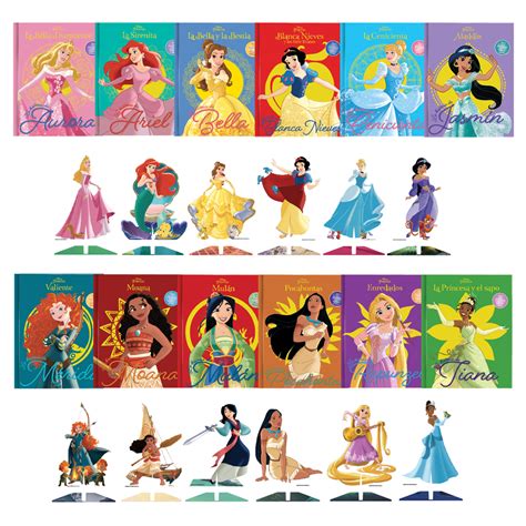 Serie Completa Disney Princesa Coleccionables Madreditorial