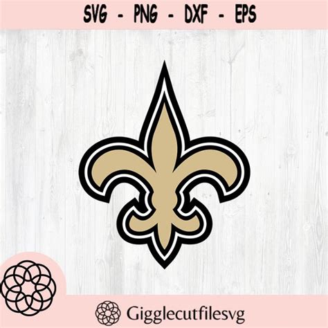 Logo New Orleans Saints Svg File Png File Eps File Dxf File