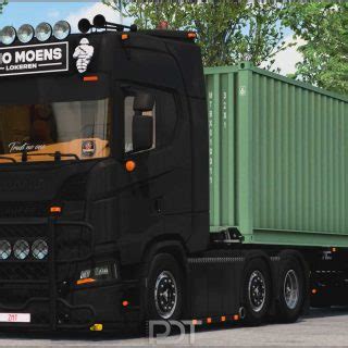 Scania S650 Przyczepa Zino Moens Transport 1 46 ETS2 ETS2 Mody