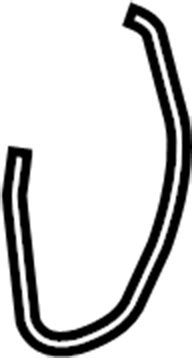 1J0145769D - Retainer. Clip. Ring. Intercooler - Genuine Volkswagen Part