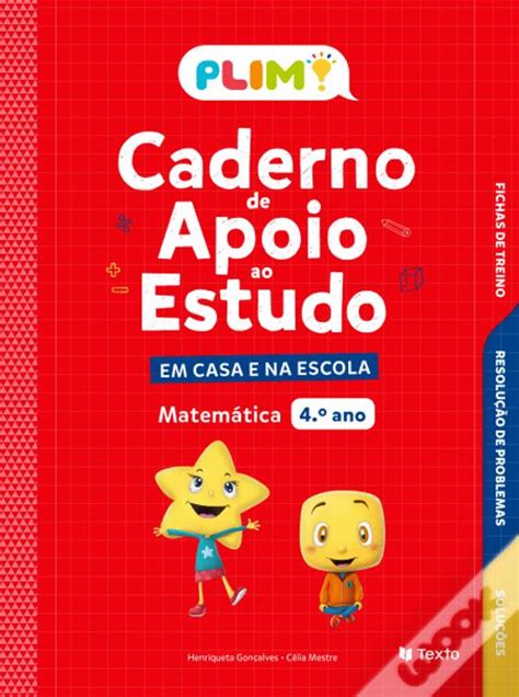 Caderno De Apoio Ao Estudo Matem Tica Plim Ano De C Lia Mestre E