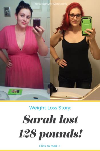 Sarah C Lost 128 Pounds V Weight Loss Transformation The Weigh We Were