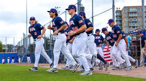 USA Baseball Collegiate National Team Schedule Announced | USA Baseball