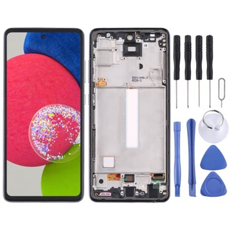 For Samsung Galaxy A52s 5g Sm A528b Lcd Display Screen With Touch Digitizer And Frame Assembly