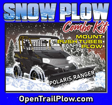 2024 Polaris Rzr 1000 Xp Xp 4 Kfi Snow Plow Package Open Trail Plow Sales