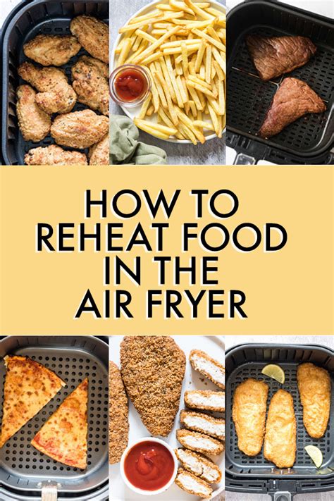 Crispy And Quick Reheating Leftovers In An Air Fryer