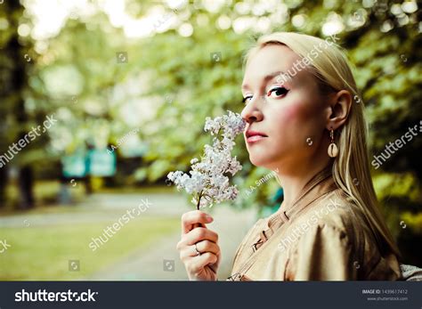 Portrait Beautiful Scandinavian Blonde Hair Woman Stock Photo Shutterstock