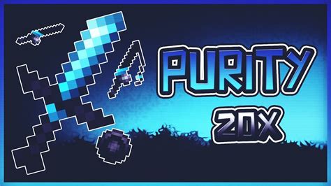 Minecraft Pvp Texture Pack Purity 20x 291kbfps Youtube